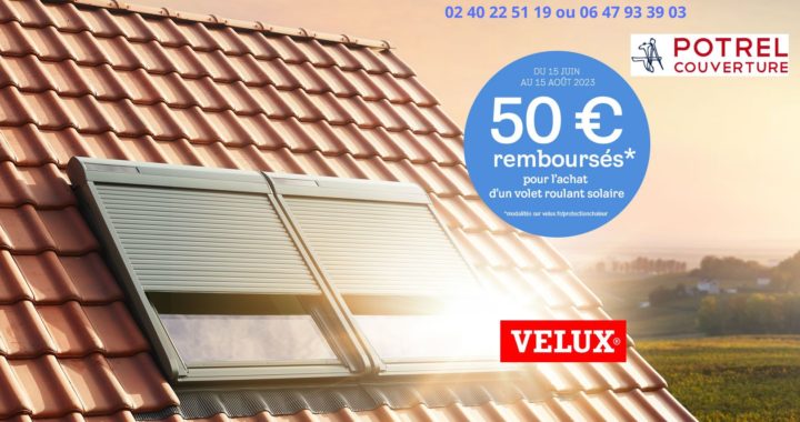 Promotion Volet solaire VELUX