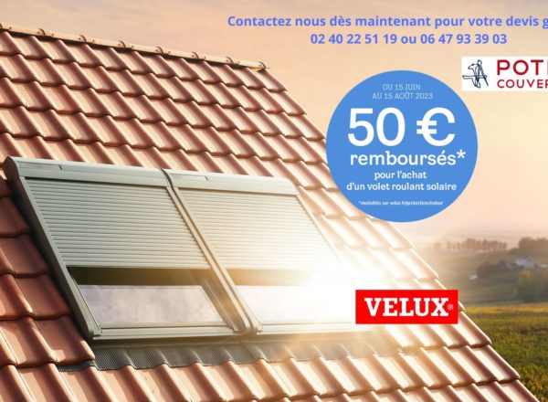 Promotion Volet solaire VELUX