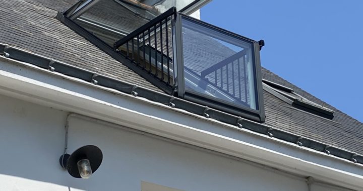 Verrière balcon VELUX CABRIO